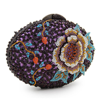 MRY · Goose egg and diamond dinner bag