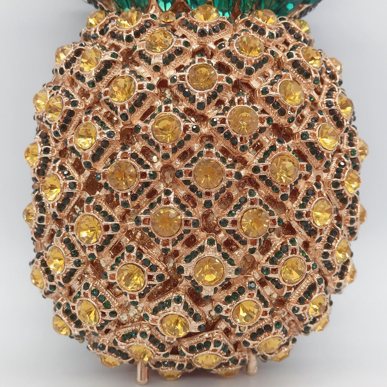 MRY · Pineapple and diamond dinner bag