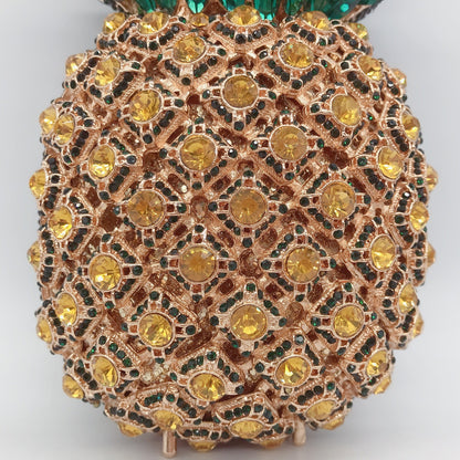 MRY · Pineapple and diamond dinner bag